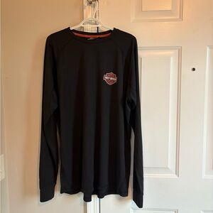 Harley-Davidson Men's Black Long Sleeve Tee
